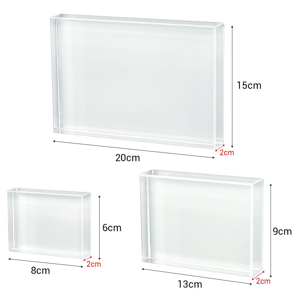 Sublimation Large Rectangle Crystal
