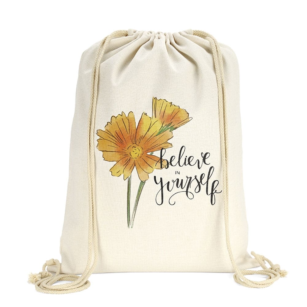 String Backpack Linen SubliBlanks Wholesale