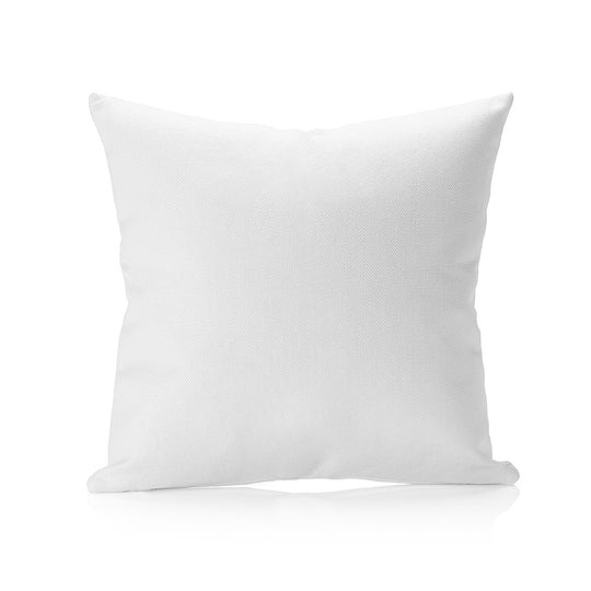 Sublimation pillow case Linen Cushion, Pure white