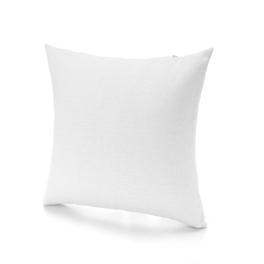 Sublimation pillow case Linen Cushion, Pure white