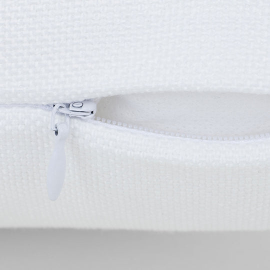 Sublimation pillow case Linen Cushion, Pure white